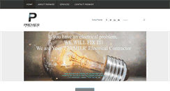 Desktop Screenshot of premierelectricak.com